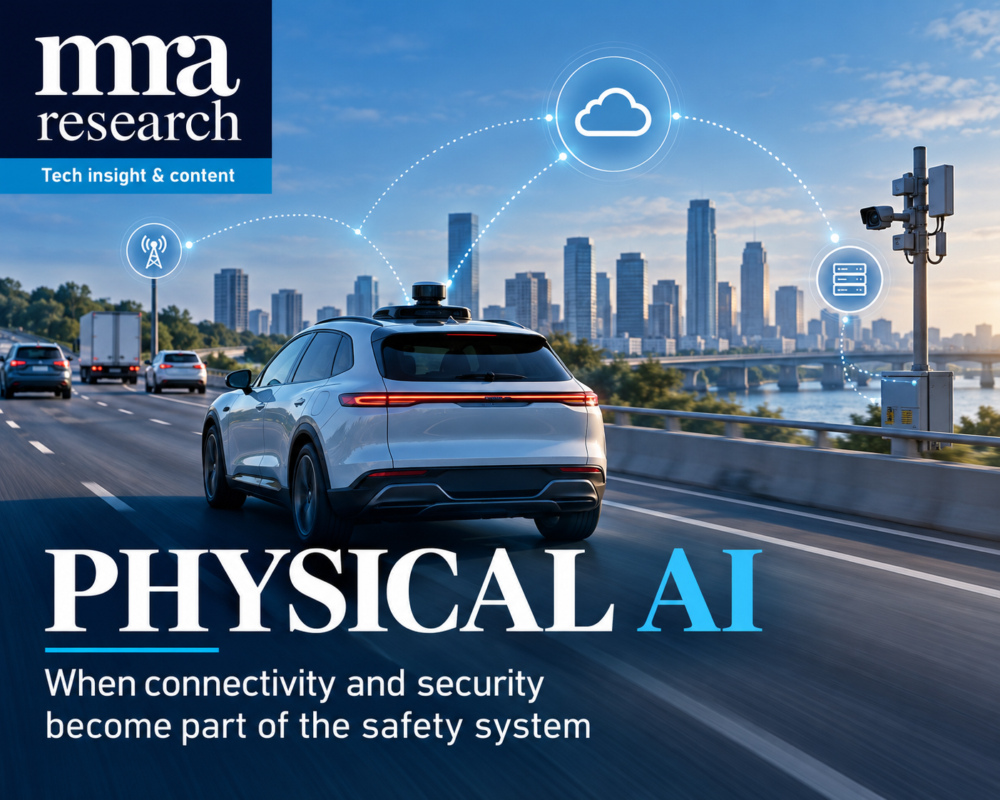 Physical AI connecting autonomous vehicles with cloud, edge and network infrastructure